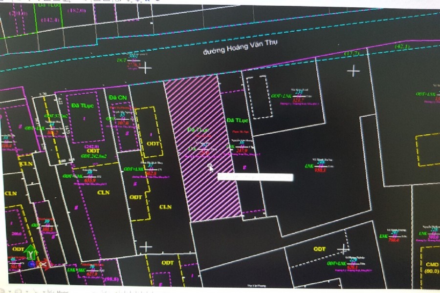 Cần Bán 520m2 đất mặt tiền đường hoàng văn thụ, thiên thần, giá độc nhất 1